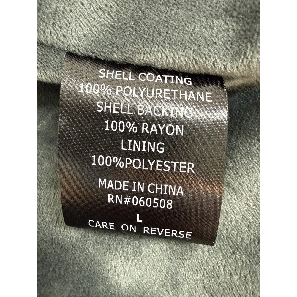 Angie Faux Fur Shaggy Vest Womens Size Large Pockets Gray Lined Soft - Picture 12 of 13